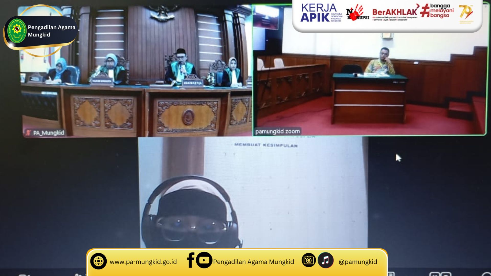 sidang tele 3