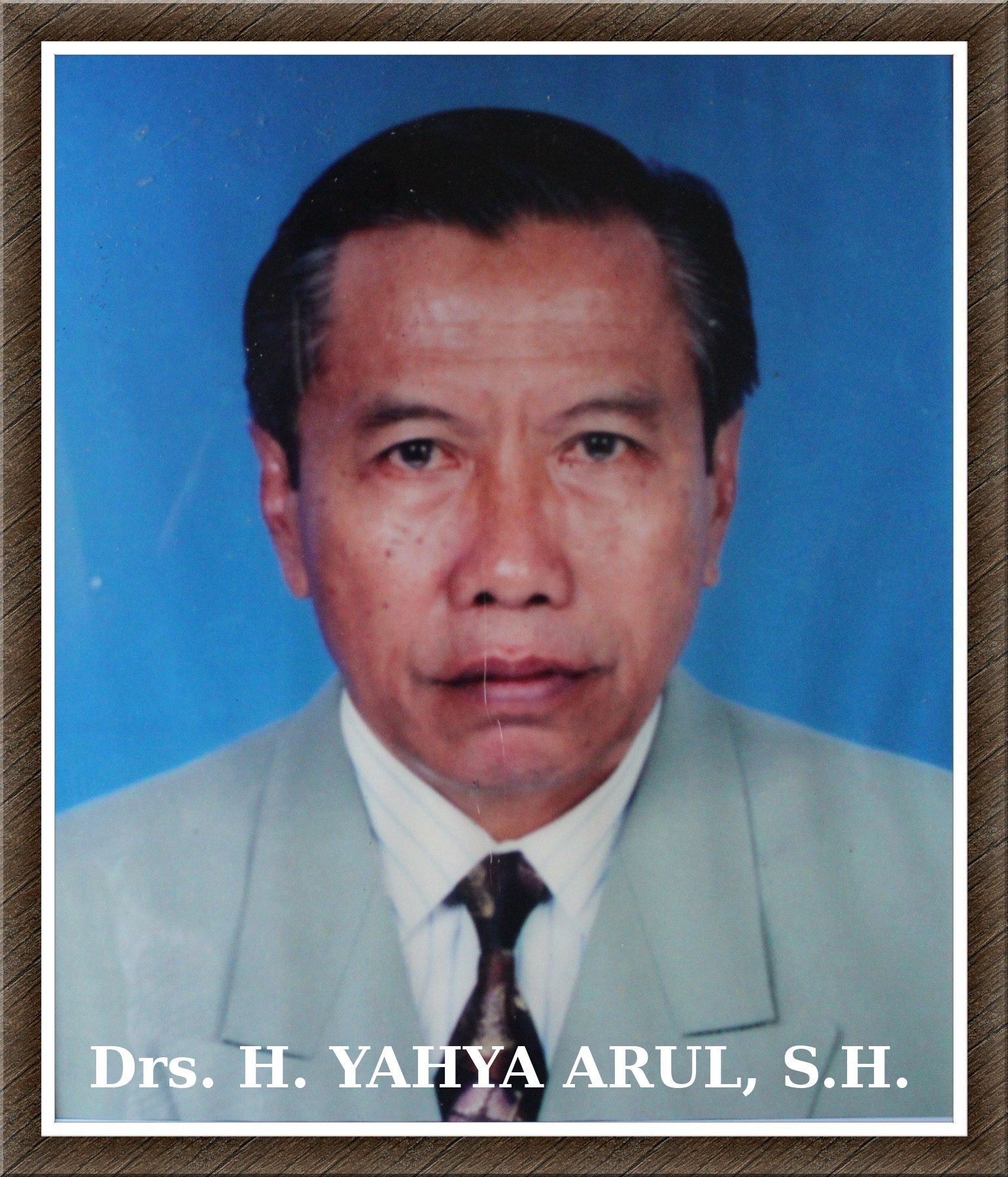 Drs. H. YAHYA ARUL S
